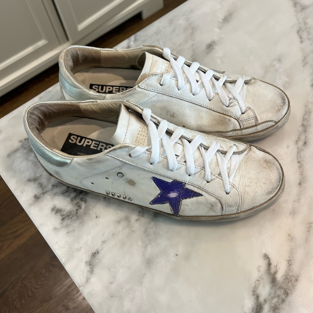 Authentic Golden Goose Sneakers Size 40 - Picture 6 of 7